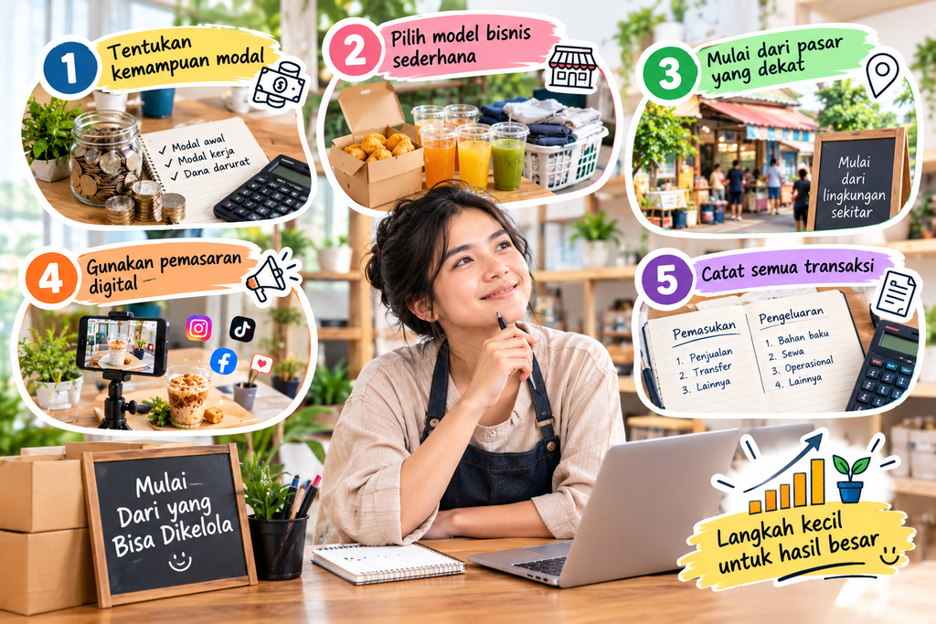 Bisnis Modal Kecil: Mulai dari Mana?